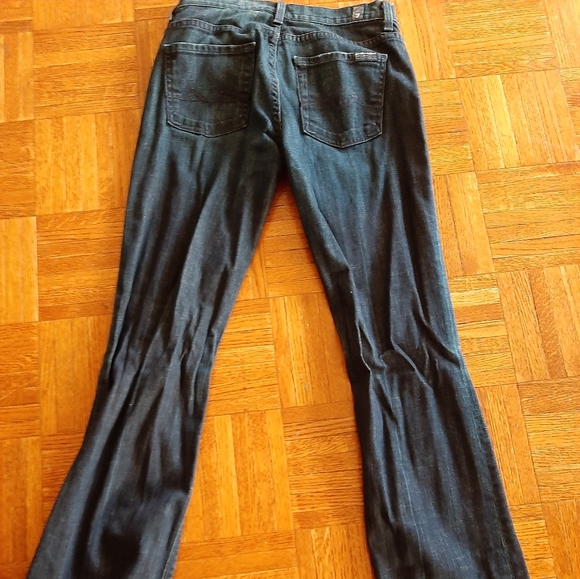 7 for all mankind high waist bootcut skinny jeans - Picture 8 of 10